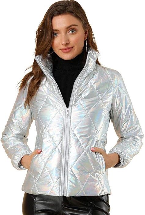 cooling fabric metallic jacket sale|Metallic Women's Coats and Jackets .